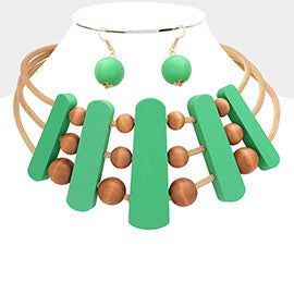 Coloring Wood set