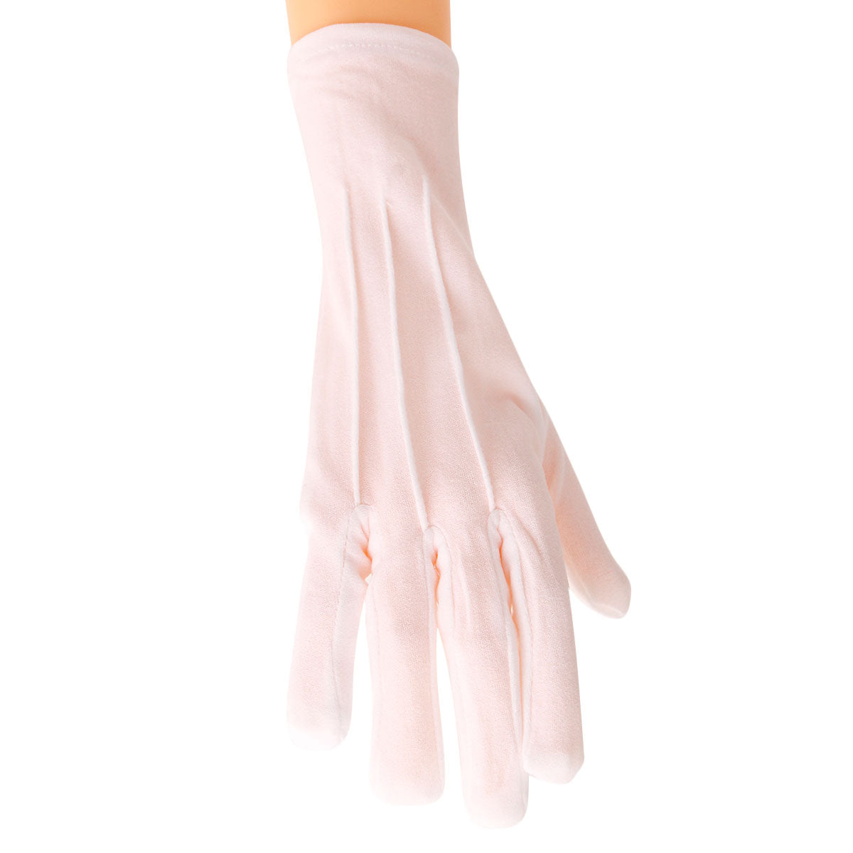 White Large Groom Gloves