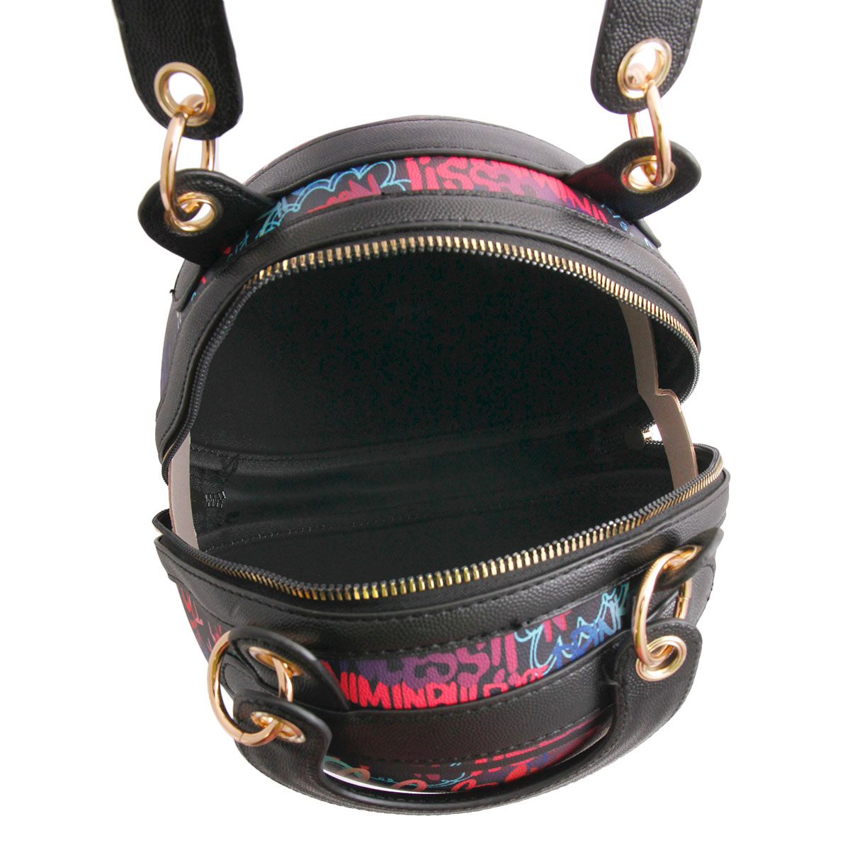 Purple Grafitti Basketball Handbag