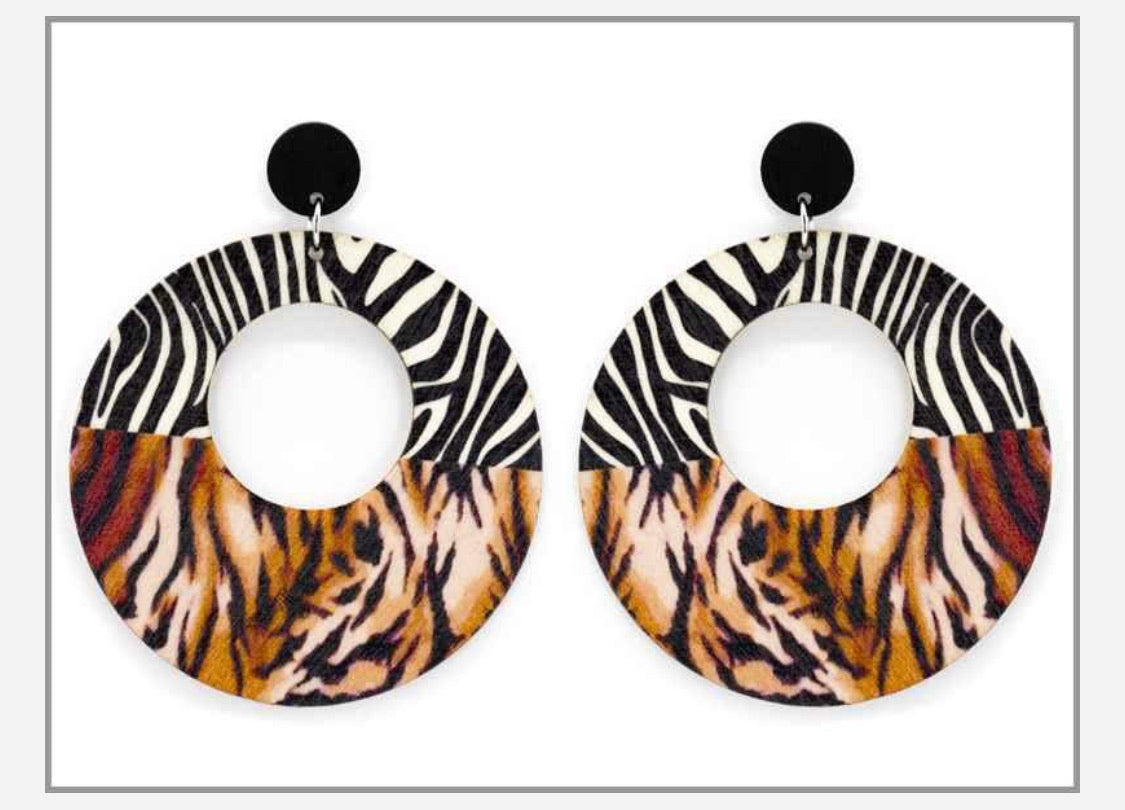 Mrs. Zebra hoops