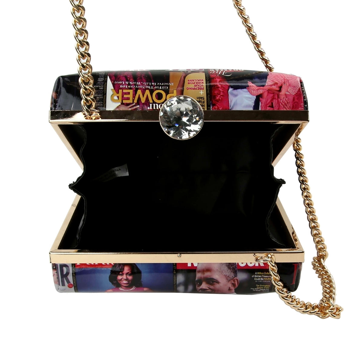 Multi Color Obama Rectangle Clutch