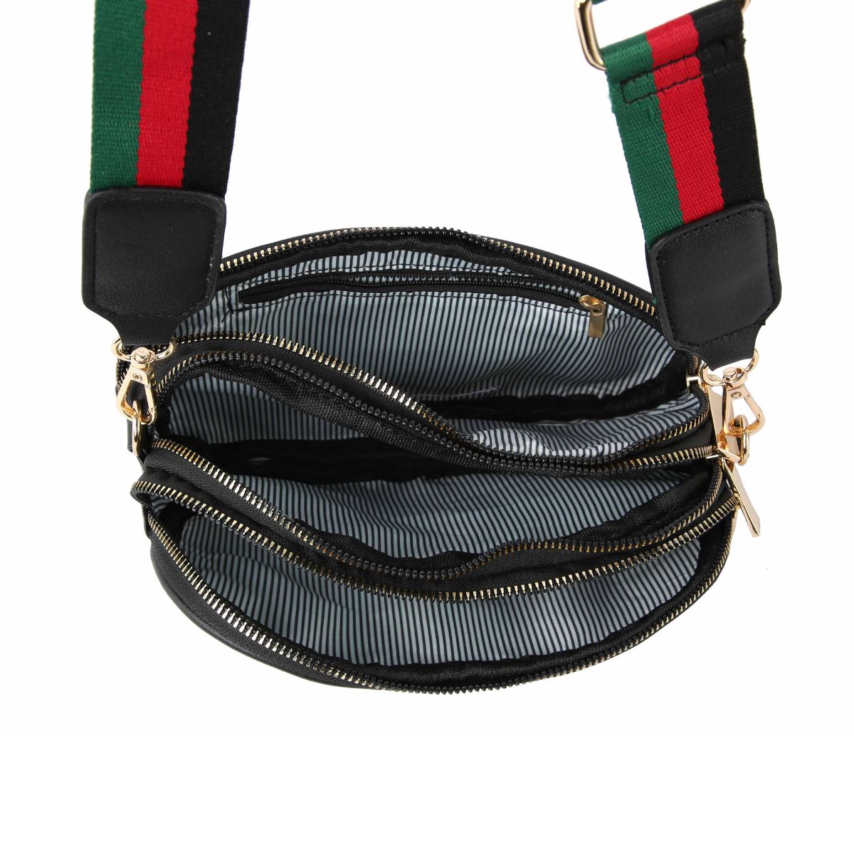 Leopard Triple Compartment Fanny Pack