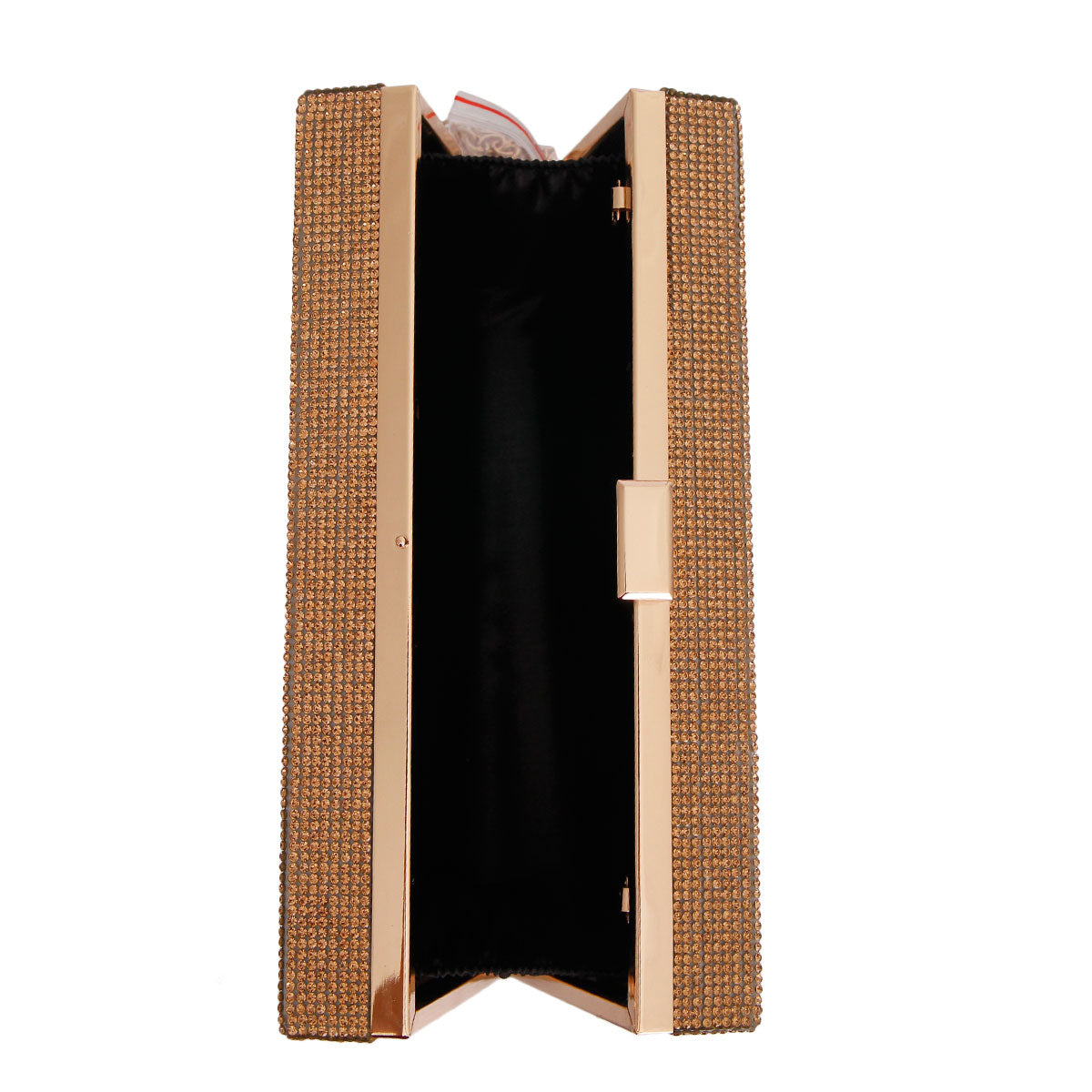 Gold Bling Credit Card Clutch