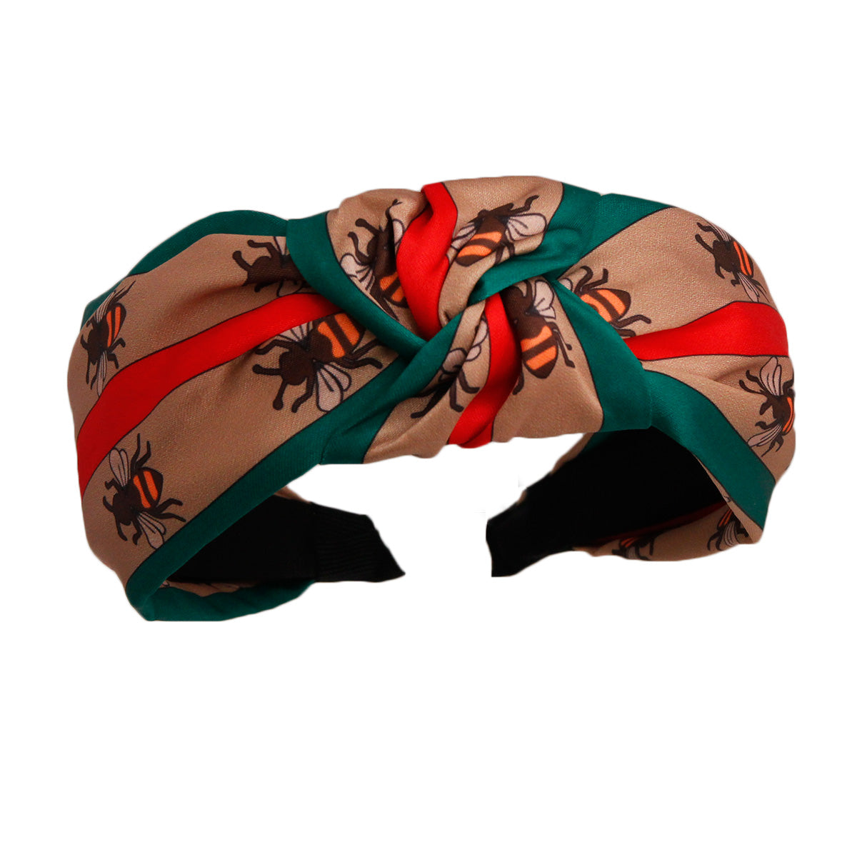 Designer Light Brown Knotted Headband