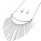 Bar Metal Necklace Set