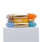 Multi Color Tube Stretch Bangle Set