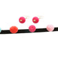 Multicolored Pom Pom Choker Set