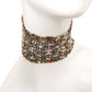 Textured Tweed Choker