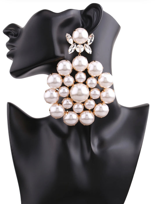 Pearl Boss Earrings