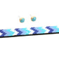 Blue Beads Acrylic Choker