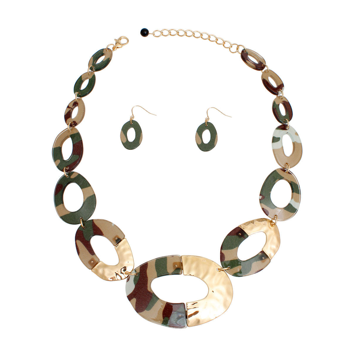 Necklace Camo Link Set for Women