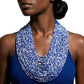 ZPB Mixed Blue & White 100 Strand Bead Necklace