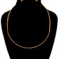 Stoned Simple Necklace Set