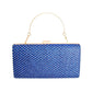 Clutch Hard Case Royal Blue Bag for Women