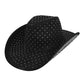 Cowboy Hat Black Rhinestone Cowgirl Fashion Hat