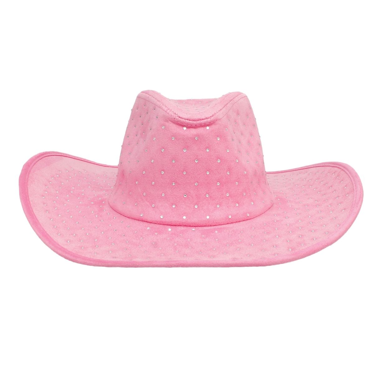 Cowboy Hat Pink Rhinestone Cowgirl Fashion Hat