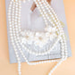 Pearl Necklace Cream Flower 4 Strand Set for Women