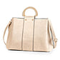 Purse Ivory Rigid Top Handle Handbag for Women