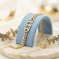 SGRHO Sorority Gold Chain Greek Letter Bracelet