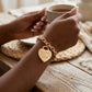 SGRHO Gold 1922 Legacy Heart Lock Chain Bracelet