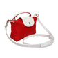 DST Sorority Red Nylon Mini Pouch Handle Strap