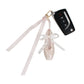 Keychain Clip Pink Ballet Pointe Shoe Purse Charm