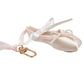 Keychain Clip Pink Ballet Pointe Shoe Purse Charm