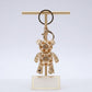 Keychain Rainbow Rhinestone Teddy Bear Bag Clip