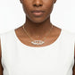 SGRHO Winged Bling Pendant Gold Chain Necklace