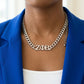 ZPB Sorority Silver Chain Greek Letter Necklace