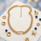 SGRHO Sorority Gold Chain Greek Letter Necklace