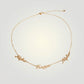 Alpha Kappa Alpha Gold Script Chain Necklace