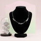 Alpha Kappa Alpha Silver Script Chain Necklace