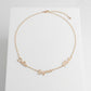 Delta Sigma Theta Gold Script Chain Necklace