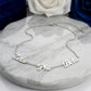 Zeta Phi Beta Silver Script Chain Necklace