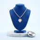ZPB Silver 1920 Legacy Heart Lock Chain Necklace