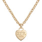 SGRHO Gold 1922 Legacy Heart Lock Chain Necklace