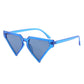 Sunglasses Blue Triangle Pointed for Women