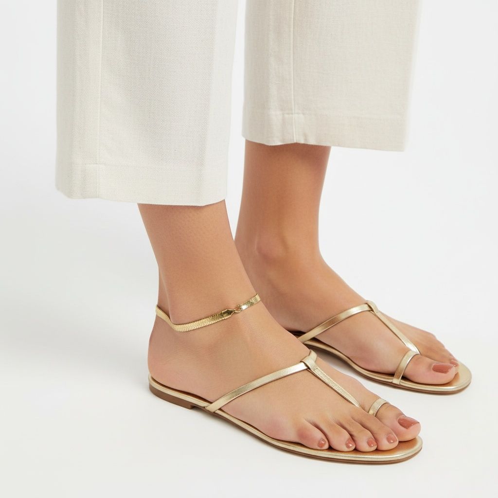 Anklet 8mm Gold 18K Stainless Steel Miami Chain
