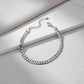 Anklet 6.5mm Stainless Steel Herringbone Chain