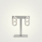 Stud Silver Stainless Mariner Anchor Earrings