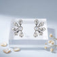 Stud Stainless Steel Mother of Pearl Earrings