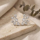 Stud Stainless Steel Mother of Pearl Earrings