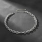 8mm Silver Stainless Steel Handmade Chain Necklace