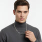 Mens 20in 6.5mm Stainless Steel Herringbone Chain