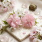 Oversized Light Pink Acrylic Flower Stud Earrings