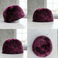 Hat Luxe Faux Fur Fuchsia Kubanka Winter Cap Women