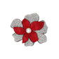 DST Handcrafted Brilliance Flower Brooch Clip