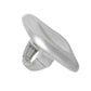 Ring XL Industrial Tribal Matte Silver Square