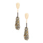 Teardrop Multi Cluster Stone Earrings for Women